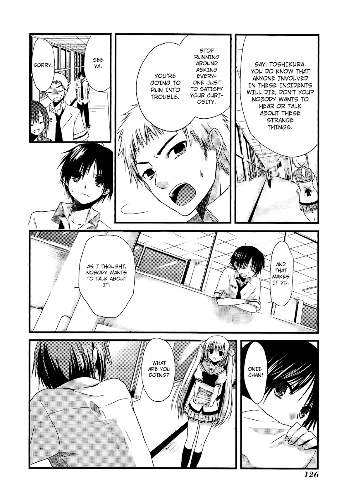 NOeSIS - Uso o Tsuita Kioku no Monogatari Chapter 3 page 37 - Chapter 3 v2 : 「The Cursed Ones」