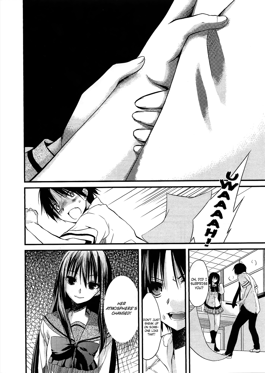 NOeSIS - Uso o Tsuita Kioku no Monogatari Chapter 4.2 page 19 - Chapter 4 v2 : 「Feeling The Stare」