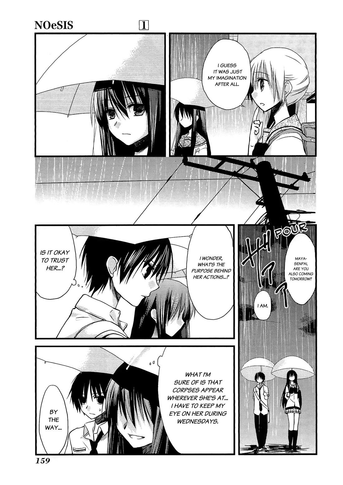 NOeSIS - Uso o Tsuita Kioku no Monogatari Chapter 4.2 page 30 - Chapter 4 v2 : 「Feeling The Stare」