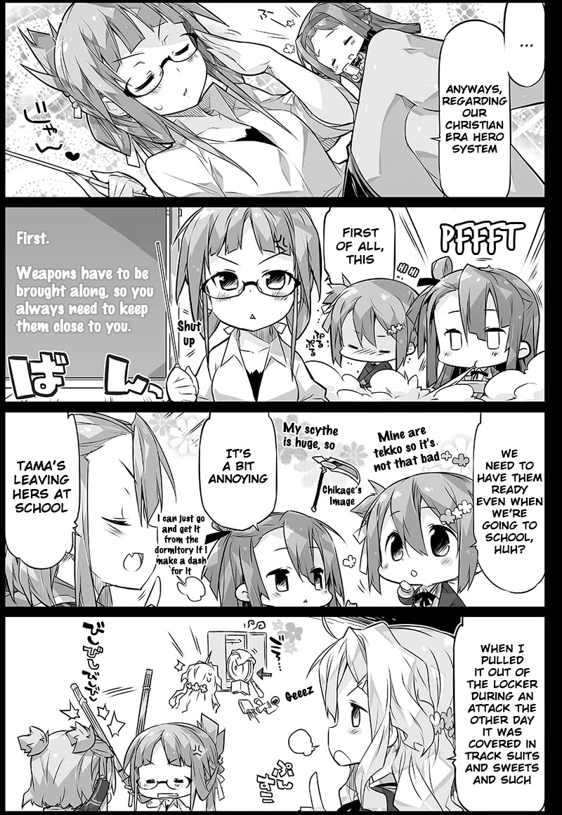 Nogi Wakaba wa Yuusha de Aru 4-koma Chapter 14 page 2 - Chapter 14