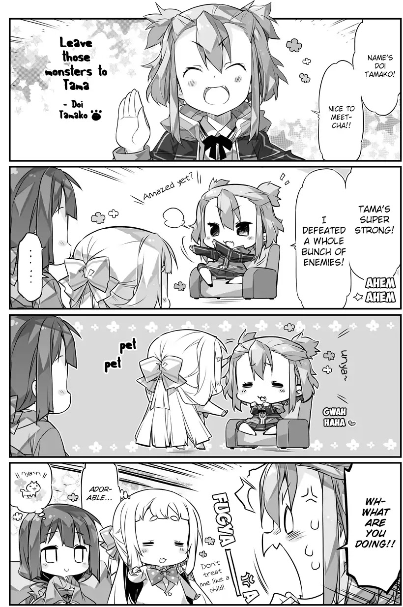 Nogi Wakaba wa Yuusha de Aru 4-koma Chapter 3 page 1 - Chapter 3