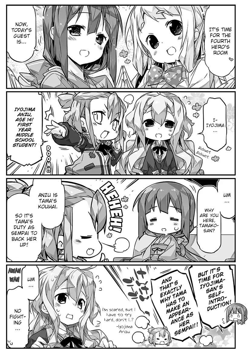 Nogi Wakaba wa Yuusha de Aru 4-koma Chapter 4 page 1 - Chapter 4