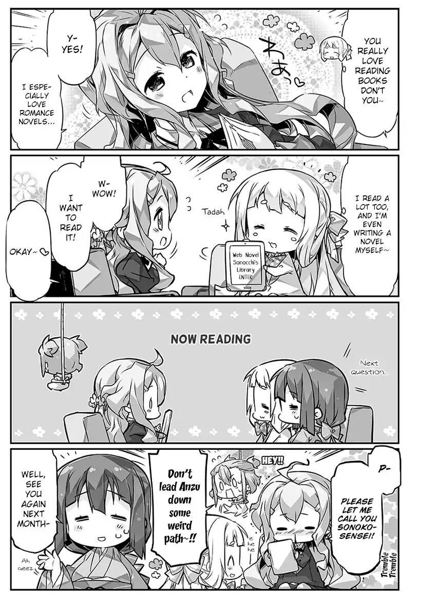 Nogi Wakaba wa Yuusha de Aru 4-koma Chapter 4 page 3 - Chapter 4