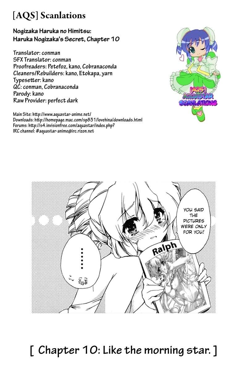 Nogizaka Haruka no Himitsu Chapter 10 page 28 - Chapter 10: Like the Morning Star