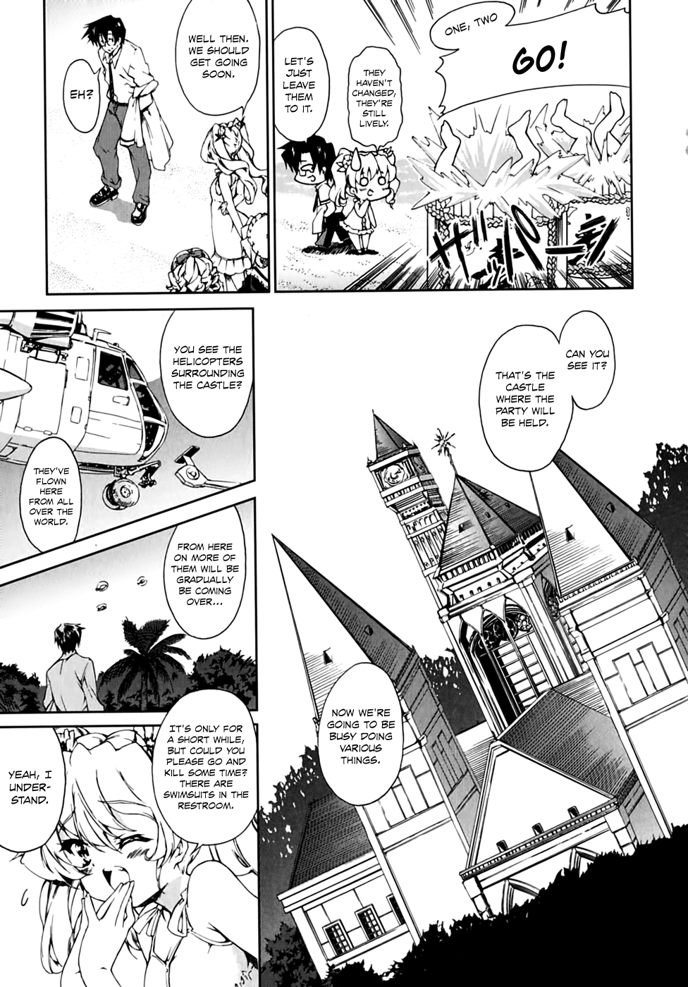 Nogizaka Haruka no Himitsu Chapter 17 page 11 - Chapter 17: Welcome To HAPPY SPRING Island