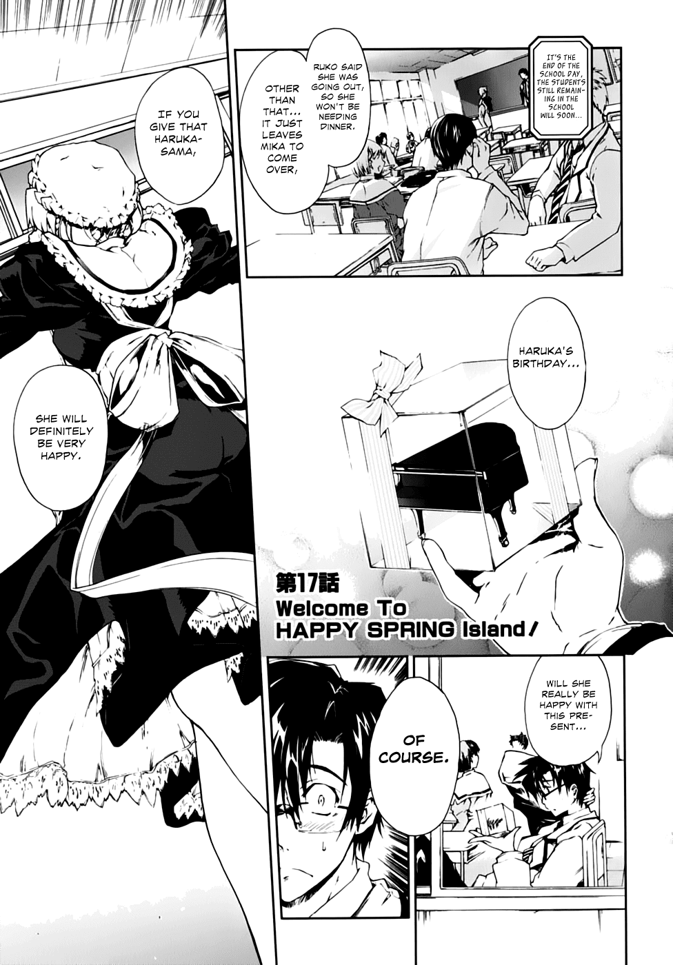 Nogizaka Haruka no Himitsu Chapter 17 page 3 - Chapter 17: Welcome To HAPPY SPRING Island