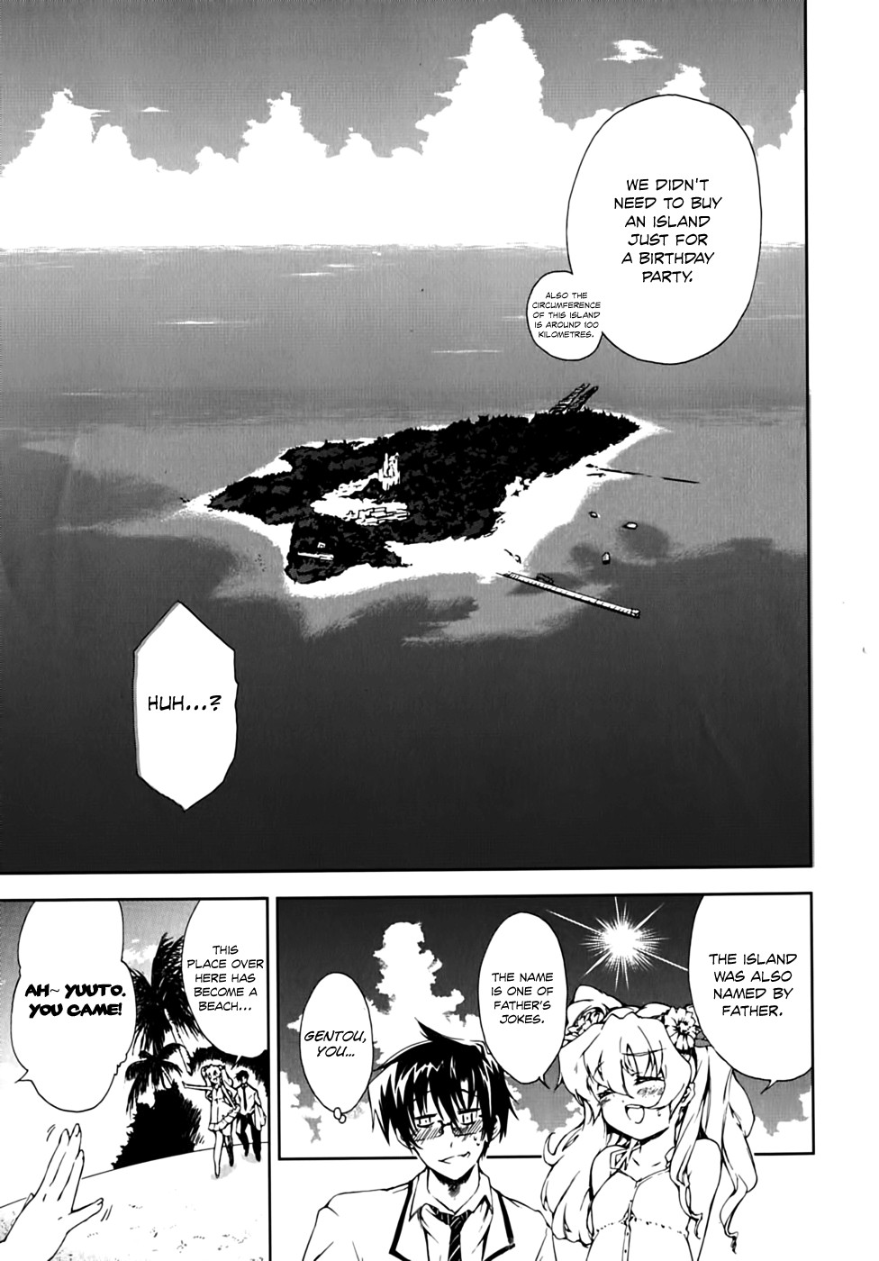 Nogizaka Haruka no Himitsu Chapter 17 page 9 - Chapter 17: Welcome To HAPPY SPRING Island