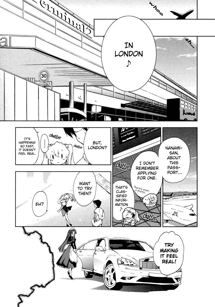 Nogizaka Haruka no Himitsu Chapter 9 page 13 - Chapter 9: It's London