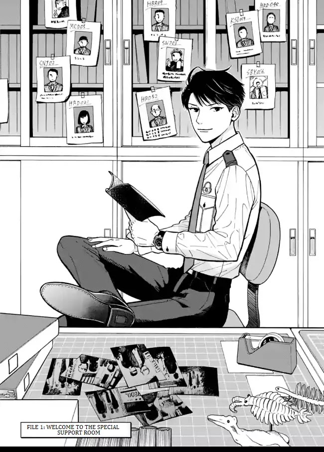 Nomiya Keibuho wa Yurusanai Chapter 1 page 2 - Chapter 1: Welcome to the Special Support Room