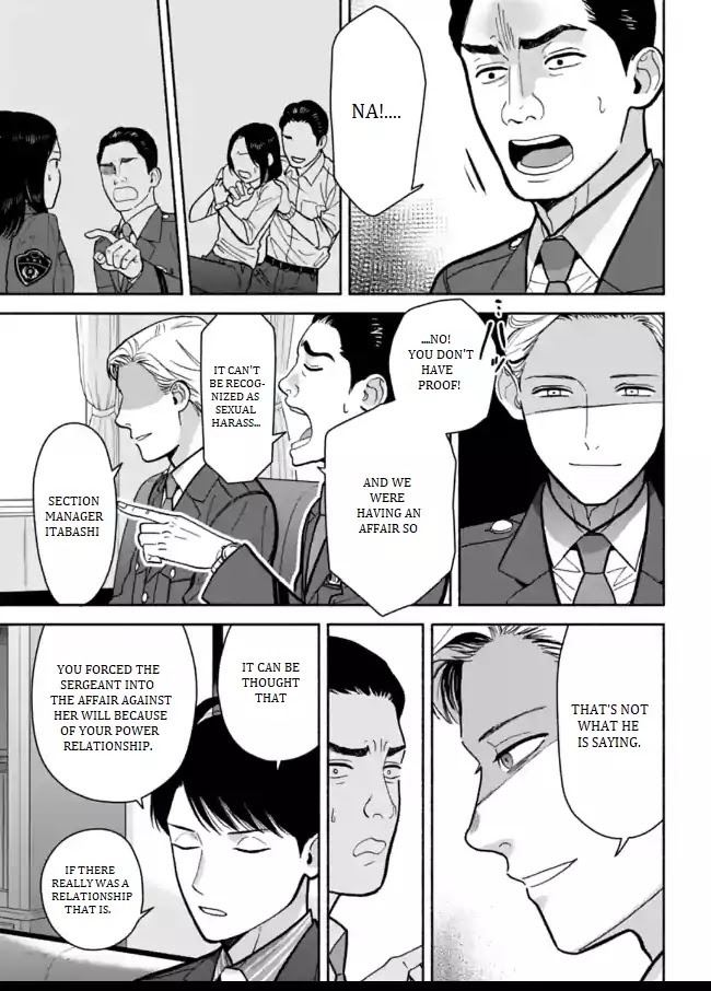 Nomiya Keibuho wa Yurusanai Chapter 10 page 19 - Chapter 10: Covered Up Sexual Harassment Part 2
