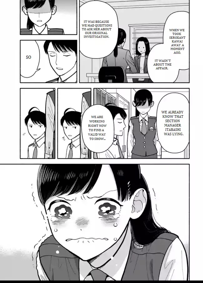 Nomiya Keibuho wa Yurusanai Chapter 10 page 7 - Chapter 10: Covered Up Sexual Harassment Part 2