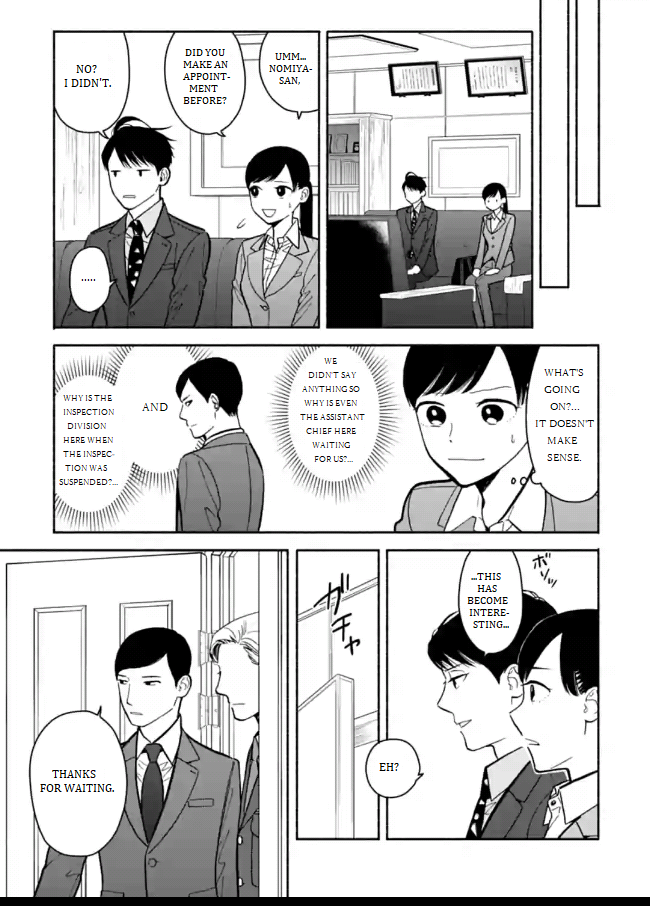 Nomiya Keibuho wa Yurusanai Chapter 9 page 15 - Chapter 9: Covered Up Sexual Harassment Part 1