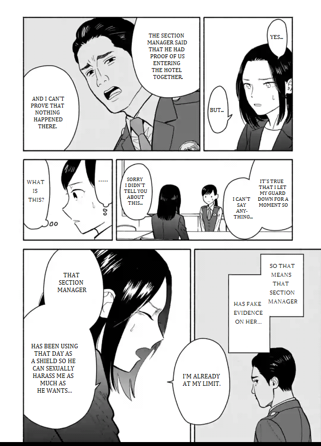 Nomiya Keibuho wa Yurusanai Chapter 9 page 26 - Chapter 9: Covered Up Sexual Harassment Part 1
