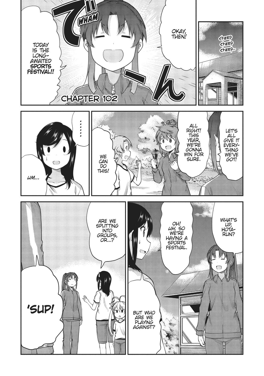 Non Non Biyori Chapter 102 page 1 - Chapter 102