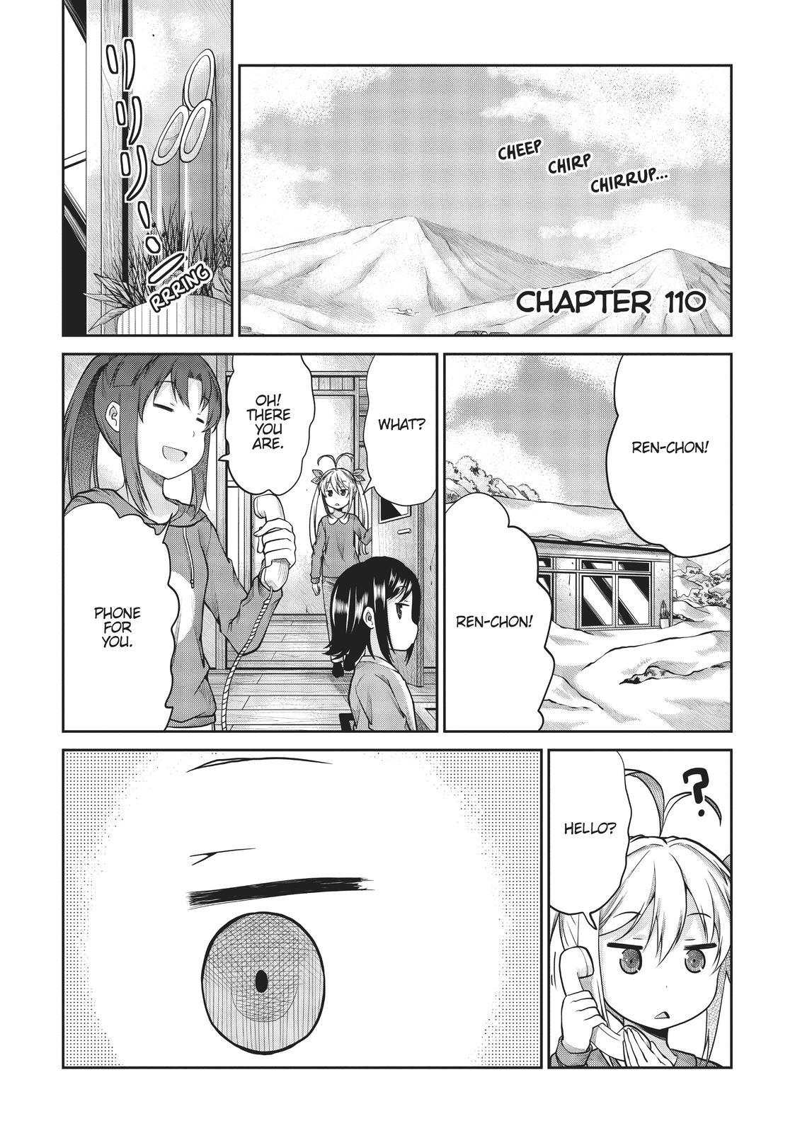 Non Non Biyori Chapter 110 page 1 - Chapter 110
