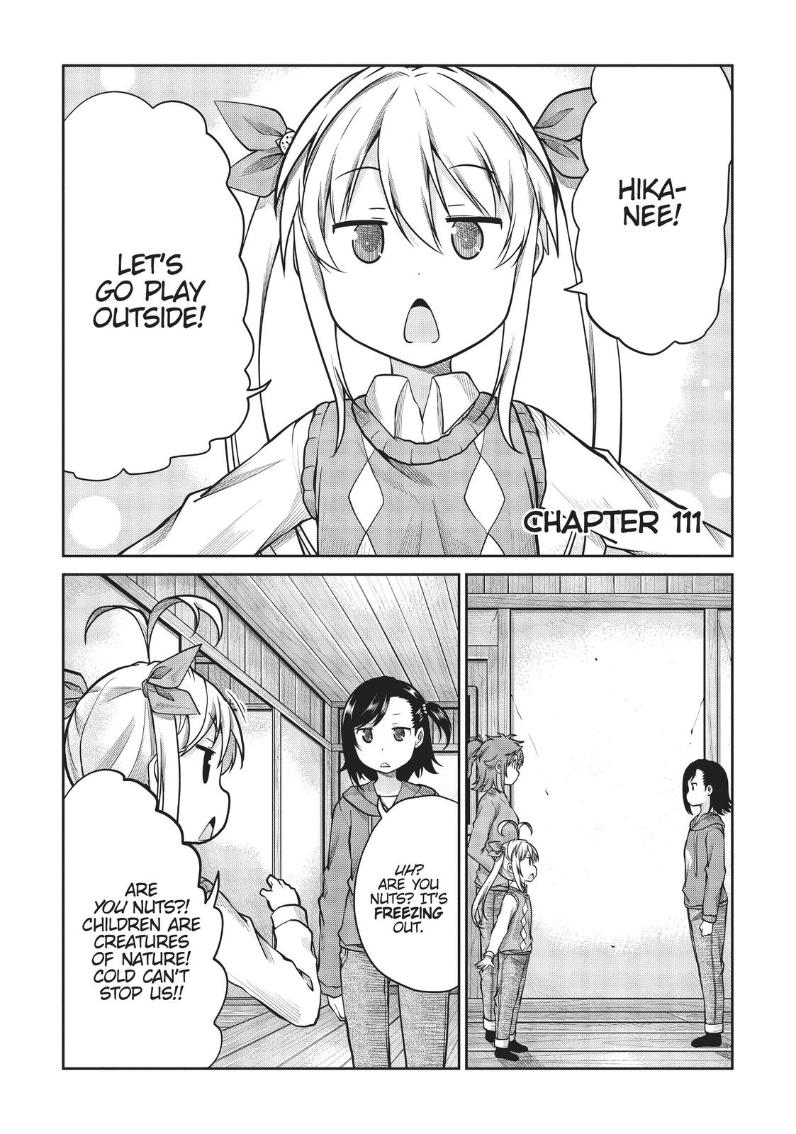 Non Non Biyori Chapter 111 page 1 - Chapter 111