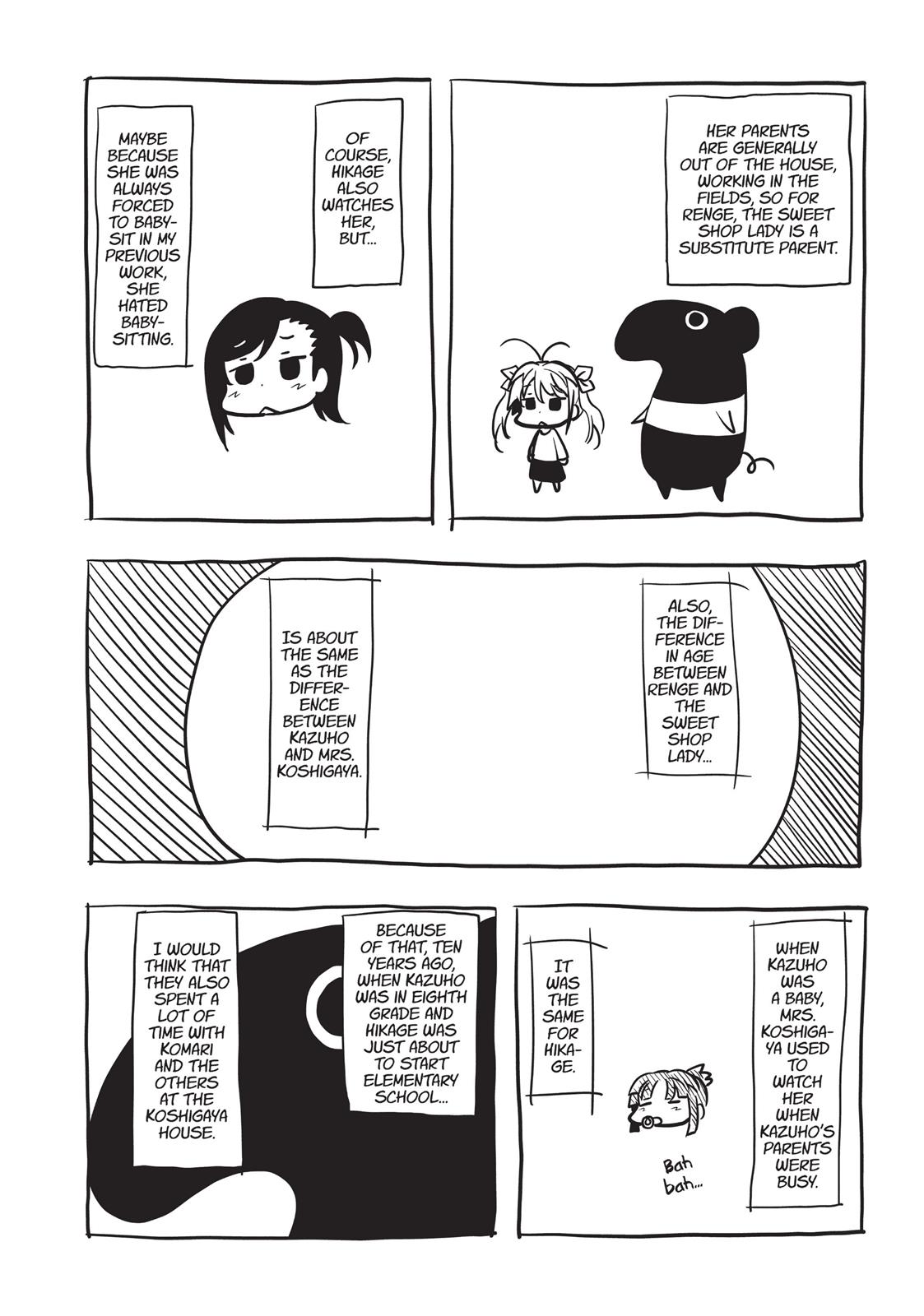 Non Non Biyori Chapter 40.5 page 8 - Chapter 40.5