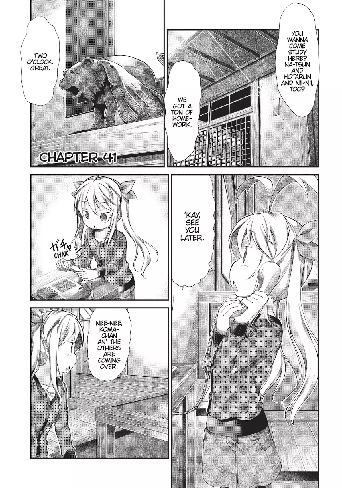 Non Non Biyori Chapter 41 page 10 - Chapter 41