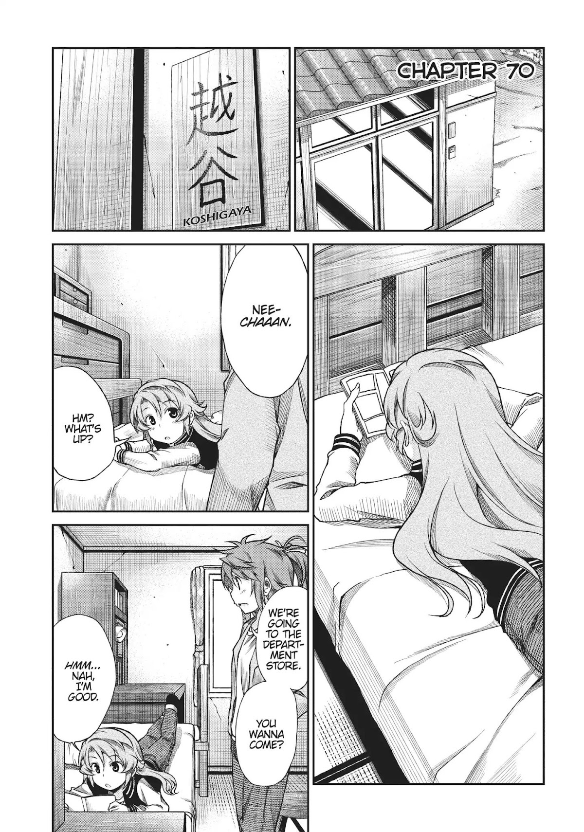 Non Non Biyori Chapter 70 page 10 - Chapter 70