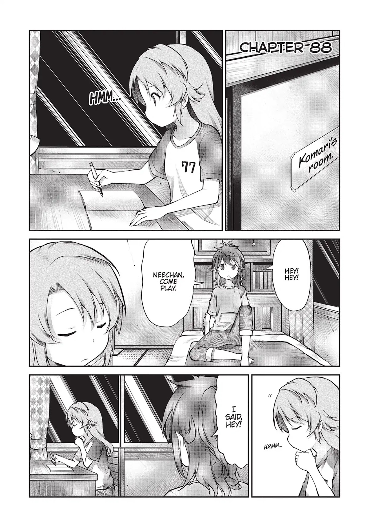Non Non Biyori Chapter 88 page 1 - Chapter 88