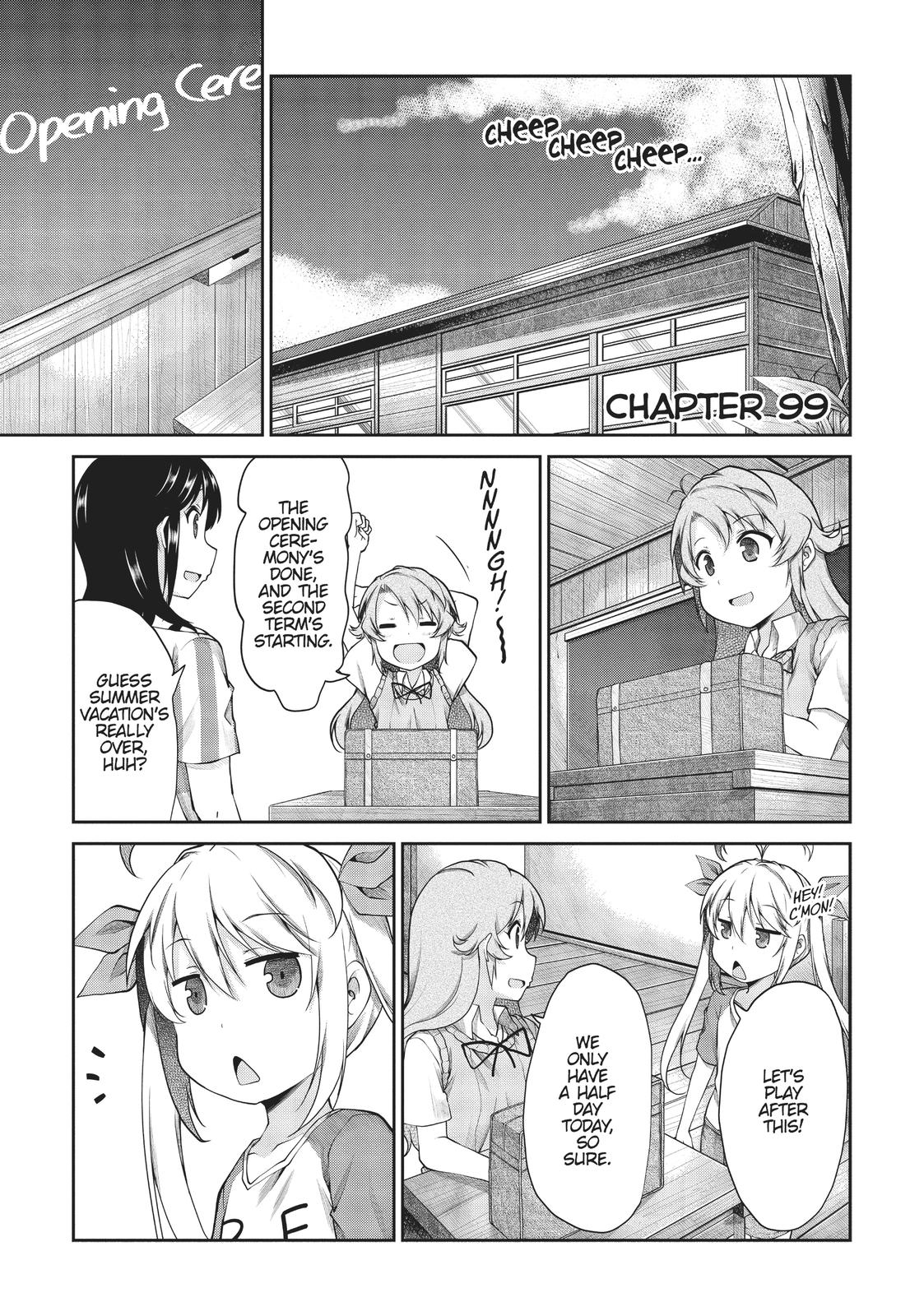 Non Non Biyori Chapter 99 page 6 - Chapter 99