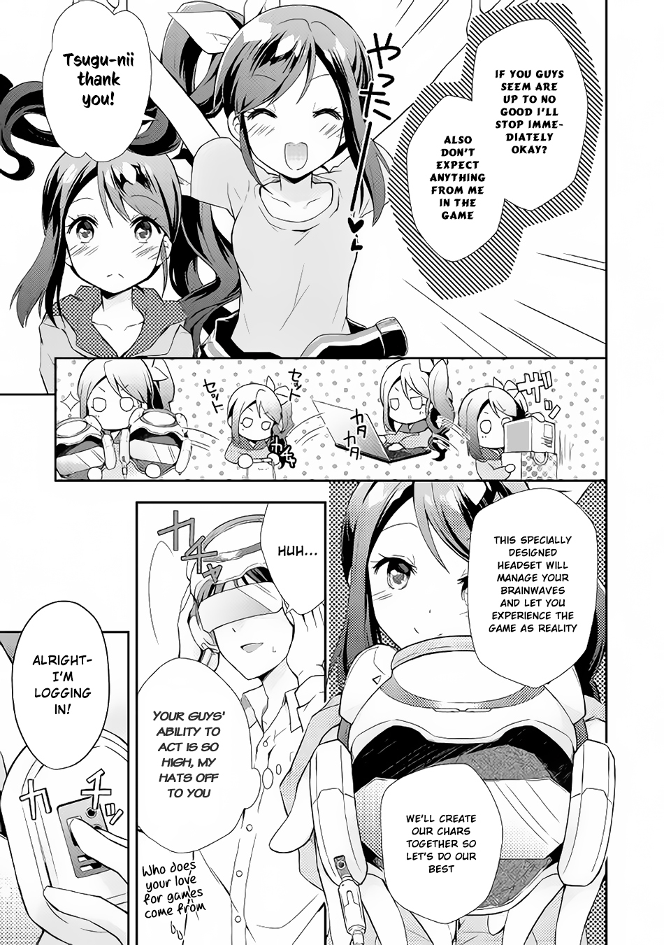 Nonbiri VRMMOki Chapter 1 page 8 - Chapter 1: I Started Playing VRMMO