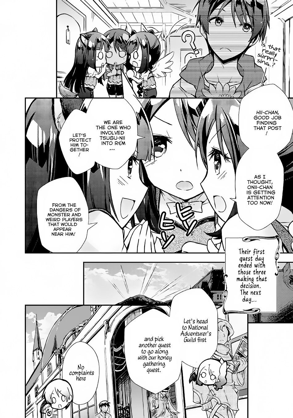 Nonbiri VRMMOki Chapter 10 page 12 - Chapter 10: Let's Deliver the Food!