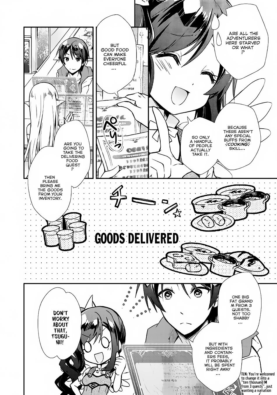 Nonbiri VRMMOki Chapter 10 page 14 - Chapter 10: Let's Deliver the Food!