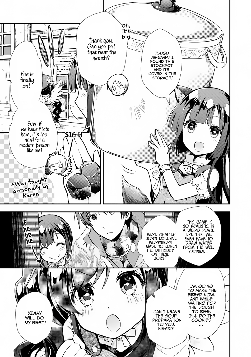 Nonbiri VRMMOki Chapter 12 page 14 - Chapter 12: Let's Start Helping Distributing Rations