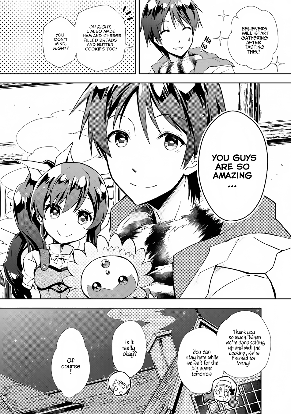 Nonbiri VRMMOki Chapter 12 page 21 - Chapter 12: Let's Start Helping Distributing Rations