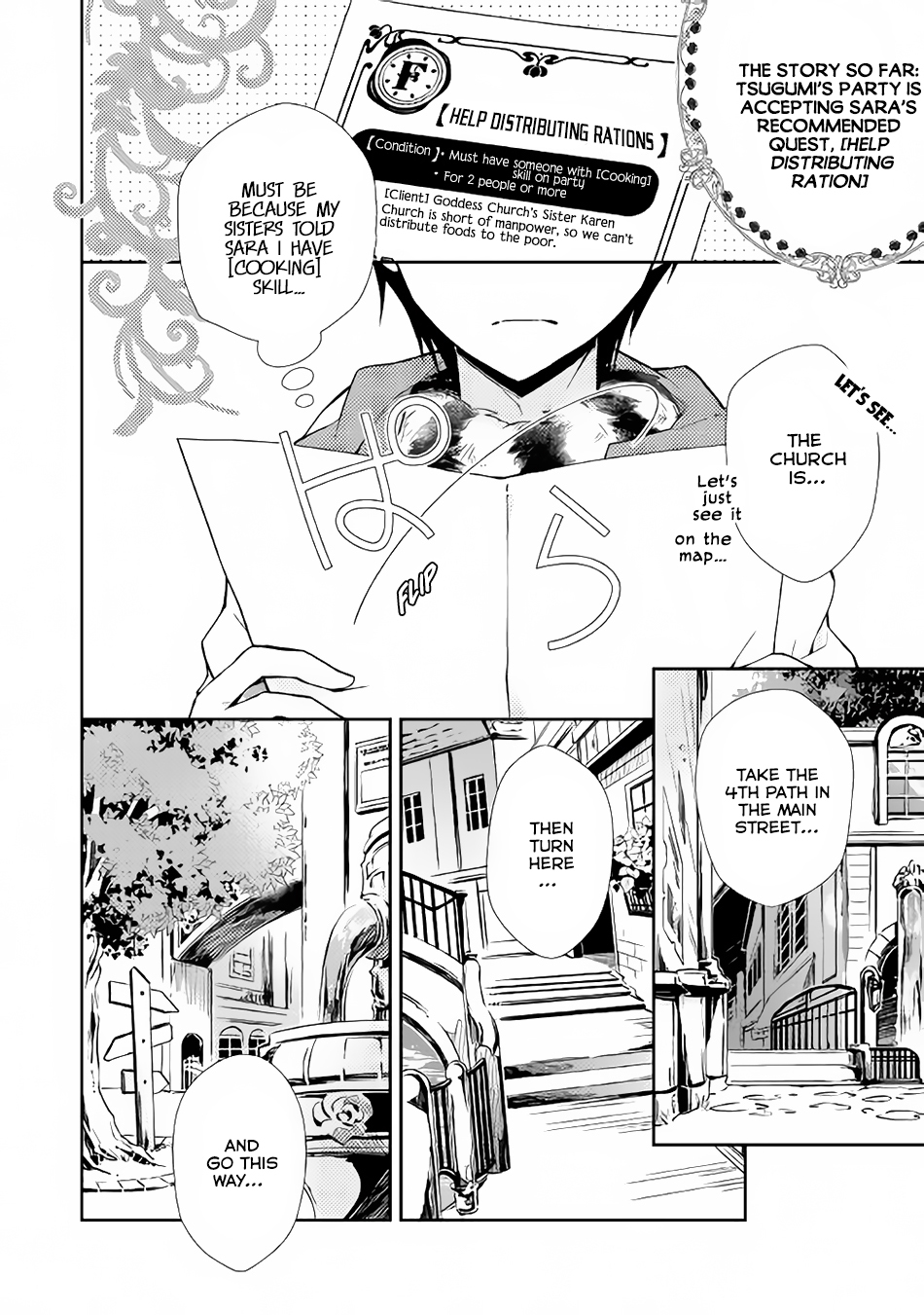 Nonbiri VRMMOki Chapter 12 page 3 - Chapter 12: Let's Start Helping Distributing Rations