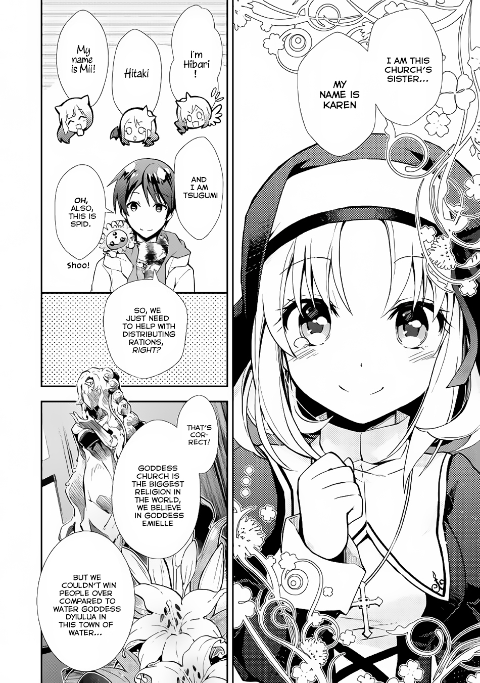 Nonbiri VRMMOki Chapter 12 page 9 - Chapter 12: Let's Start Helping Distributing Rations