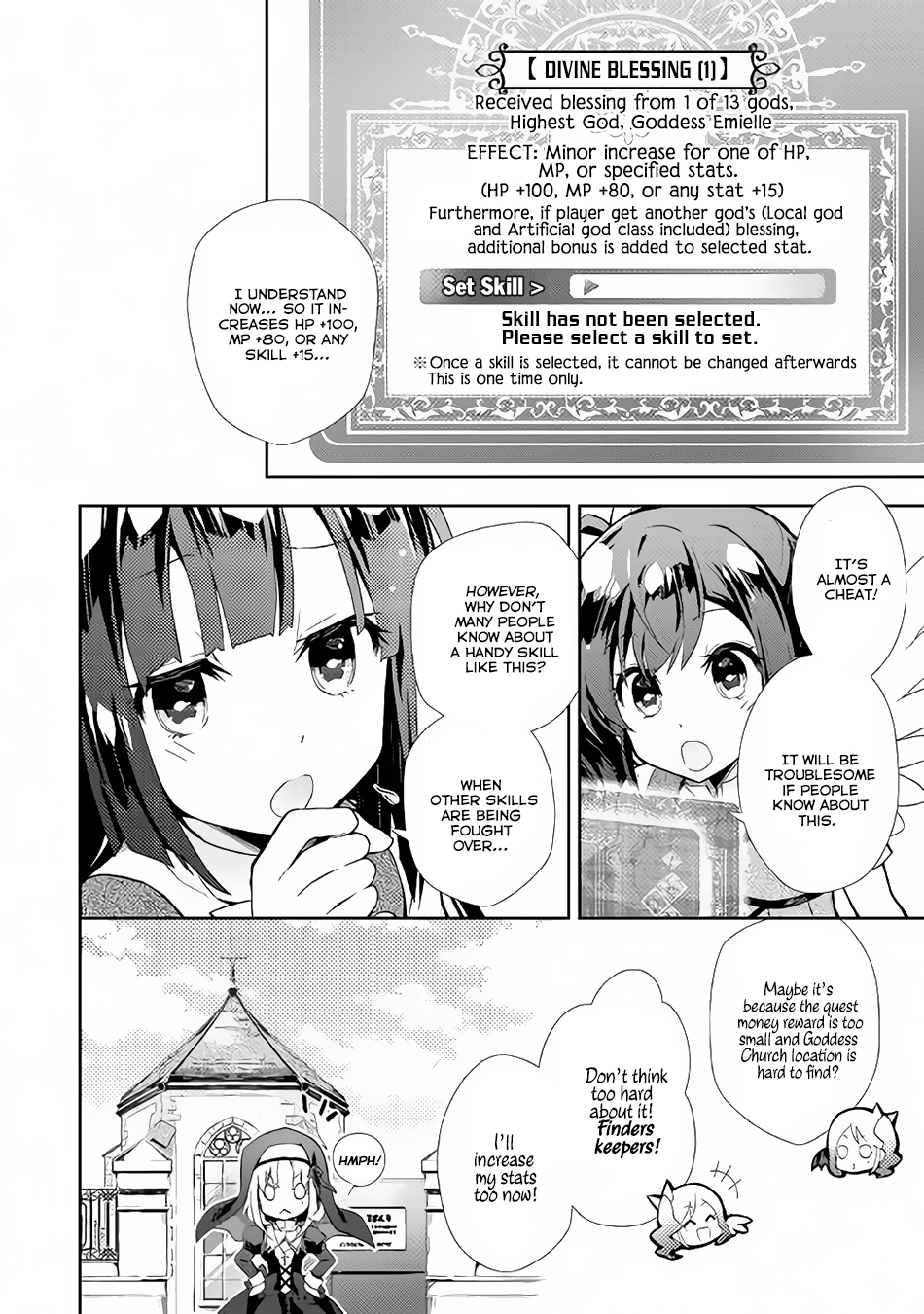 Nonbiri VRMMOki Chapter 14 page 9 - Chapter 14: Let's Get Suprised with a Wonderful Skill!