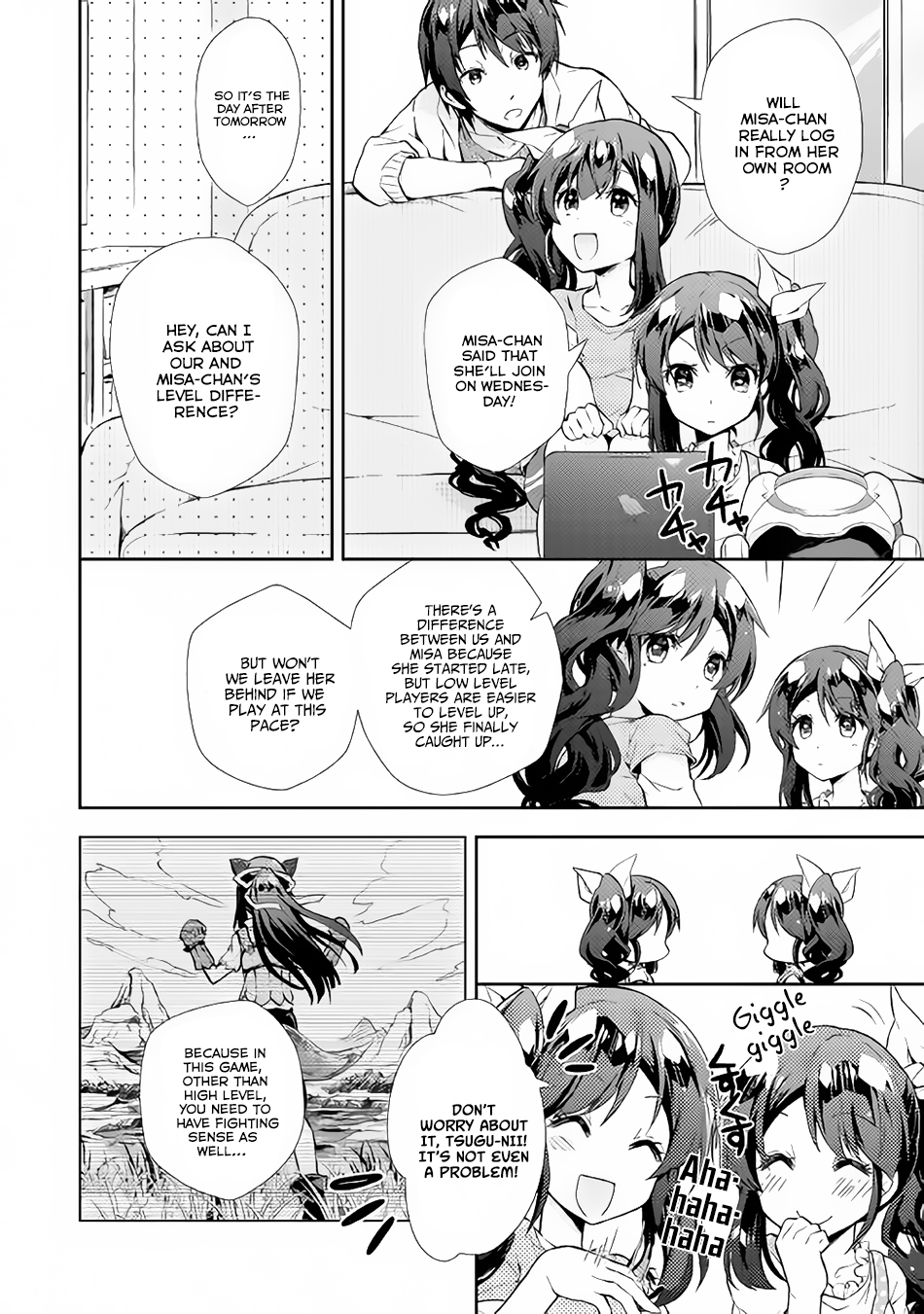 Nonbiri VRMMOki Chapter 15 page 13 - Chapter 15: Let's Do Our Best in Real Life Too!