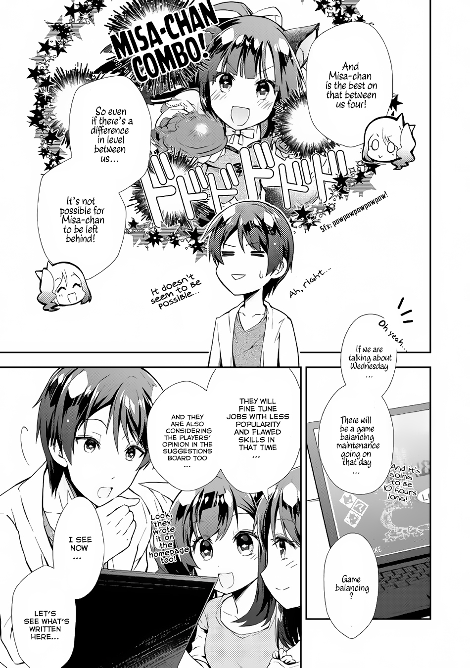 Nonbiri VRMMOki Chapter 15 page 14 - Chapter 15: Let's Do Our Best in Real Life Too!