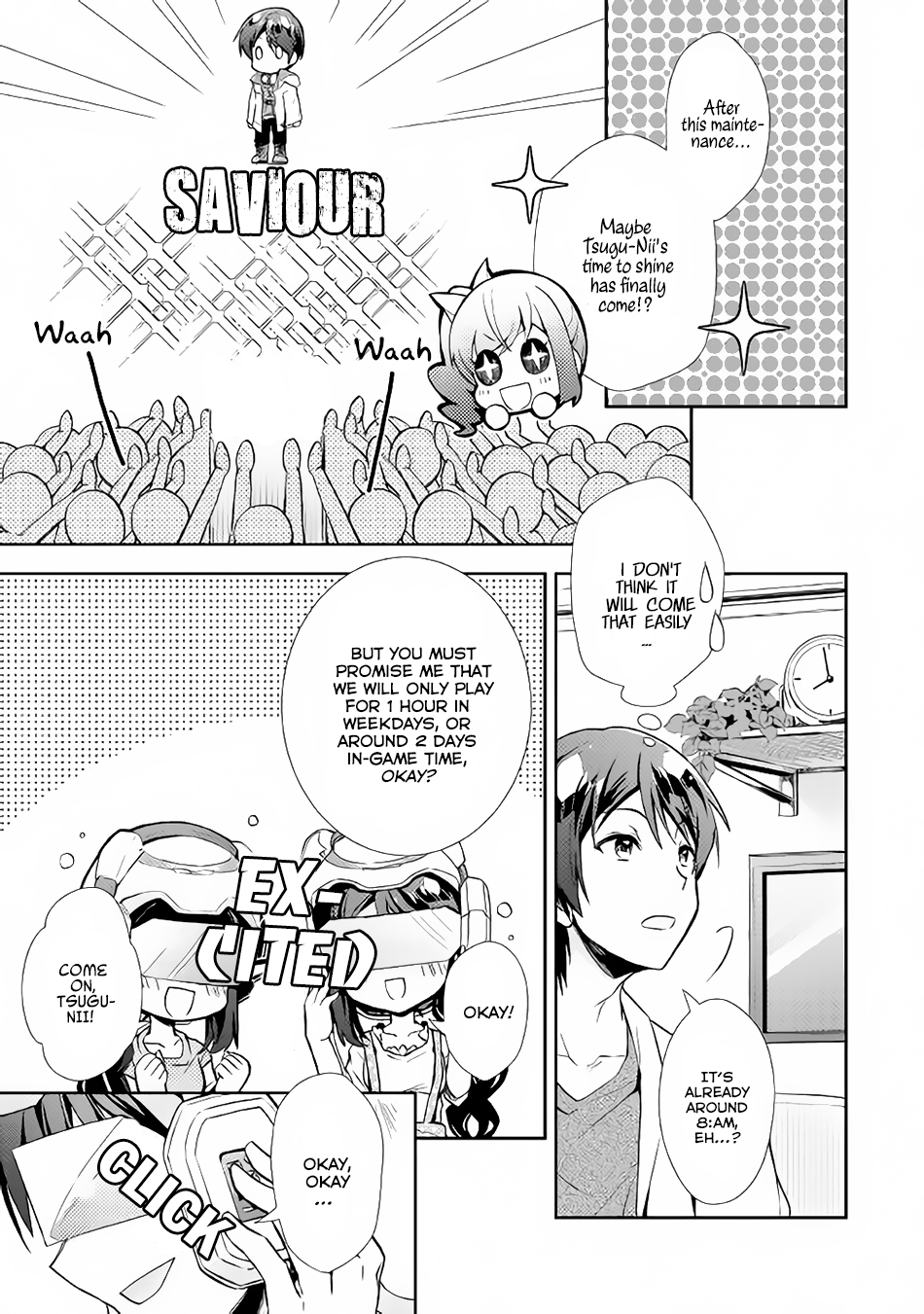 Nonbiri VRMMOki Chapter 15 page 16 - Chapter 15: Let's Do Our Best in Real Life Too!
