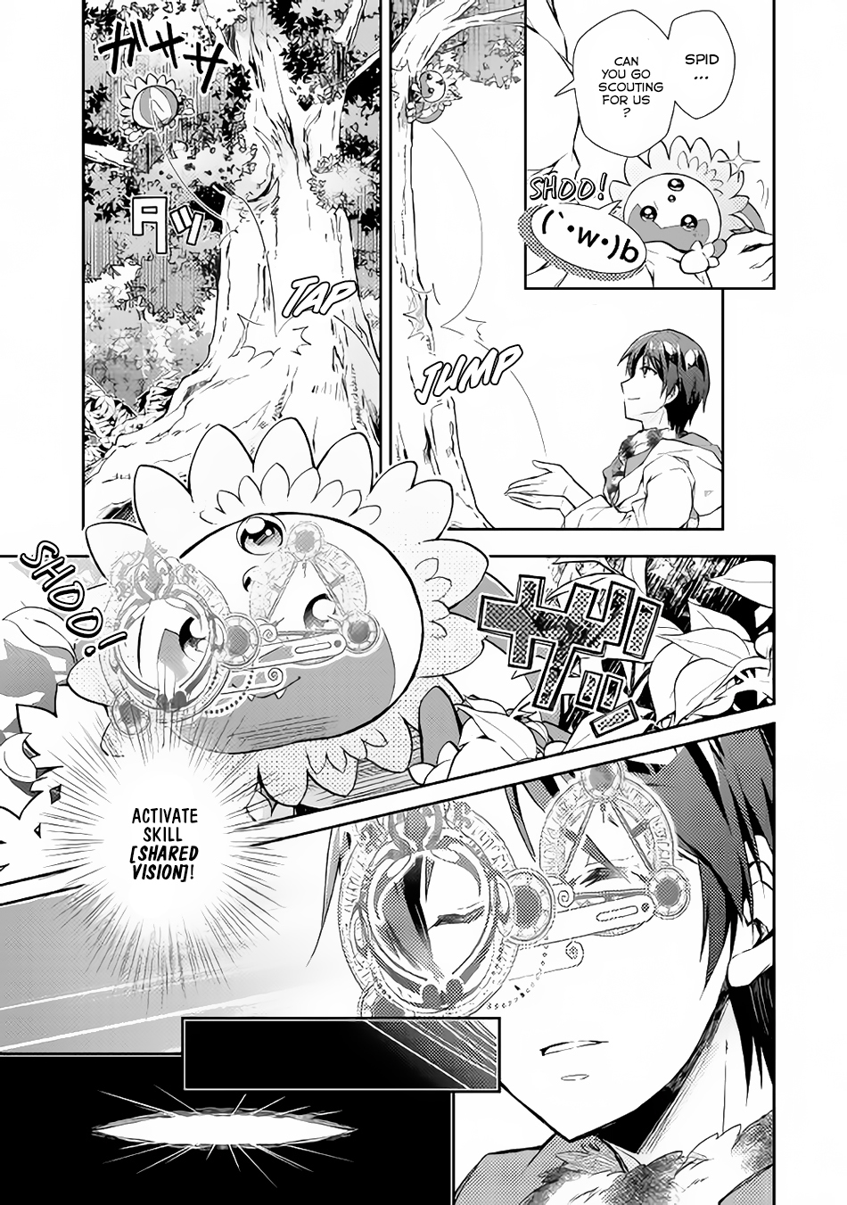 Nonbiri VRMMOki Chapter 17 page 6 - Chapter 17: Let's use "Shared Vision"!