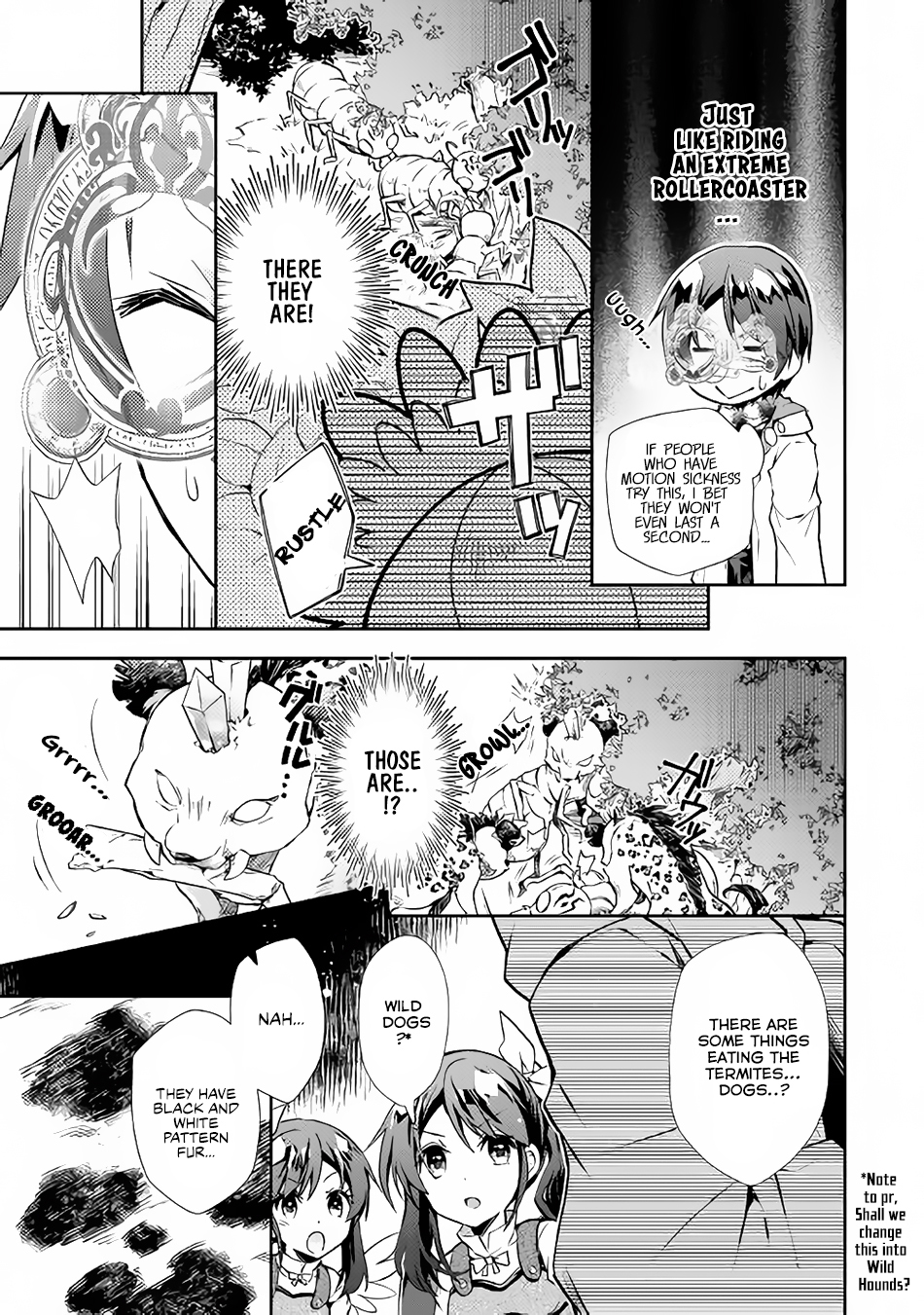 Nonbiri VRMMOki Chapter 17 page 8 - Chapter 17: Let's use "Shared Vision"!