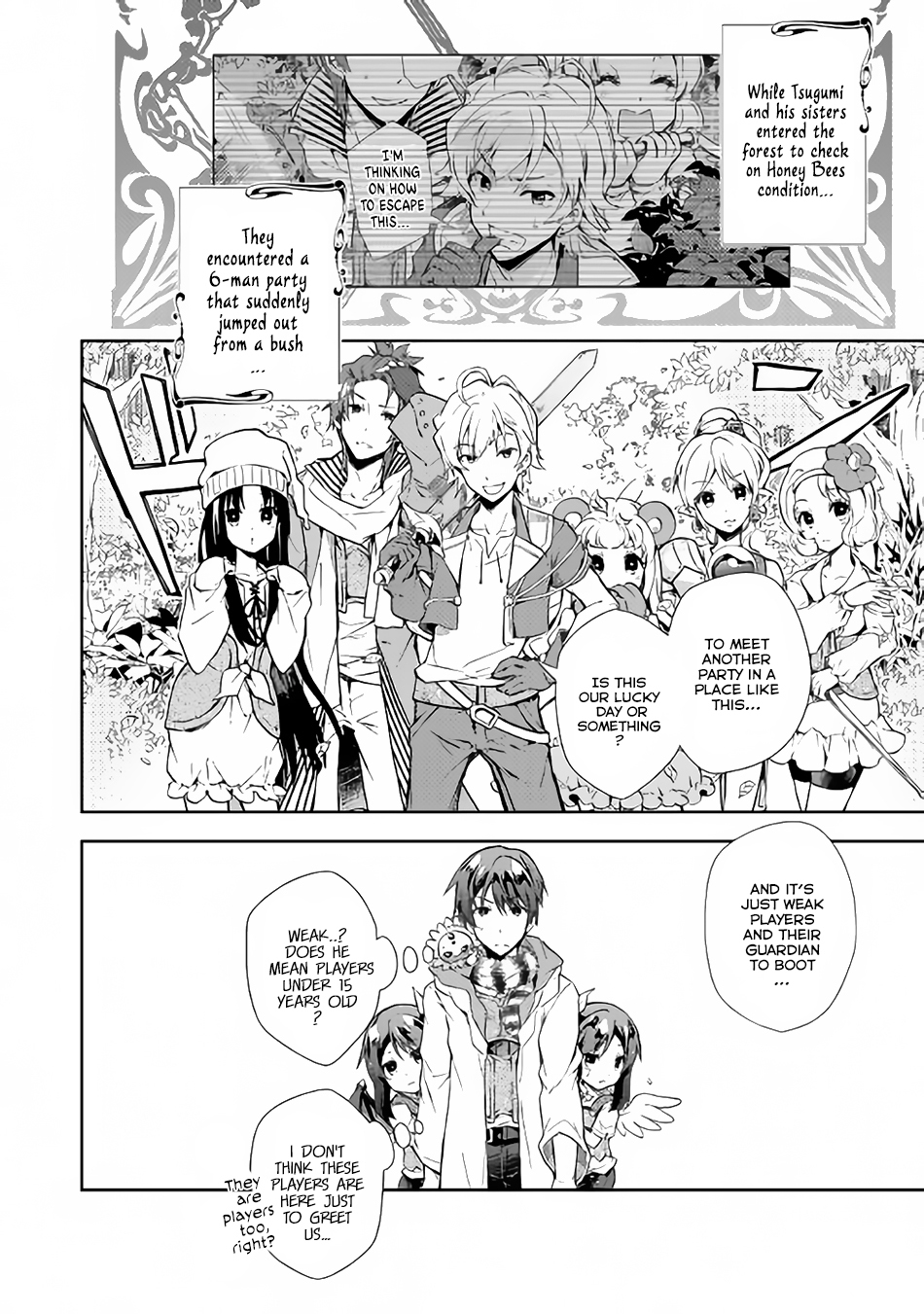 Nonbiri VRMMOki Chapter 19 page 3 - Chapter 19: Let's Meet Various Things Inside The Forest