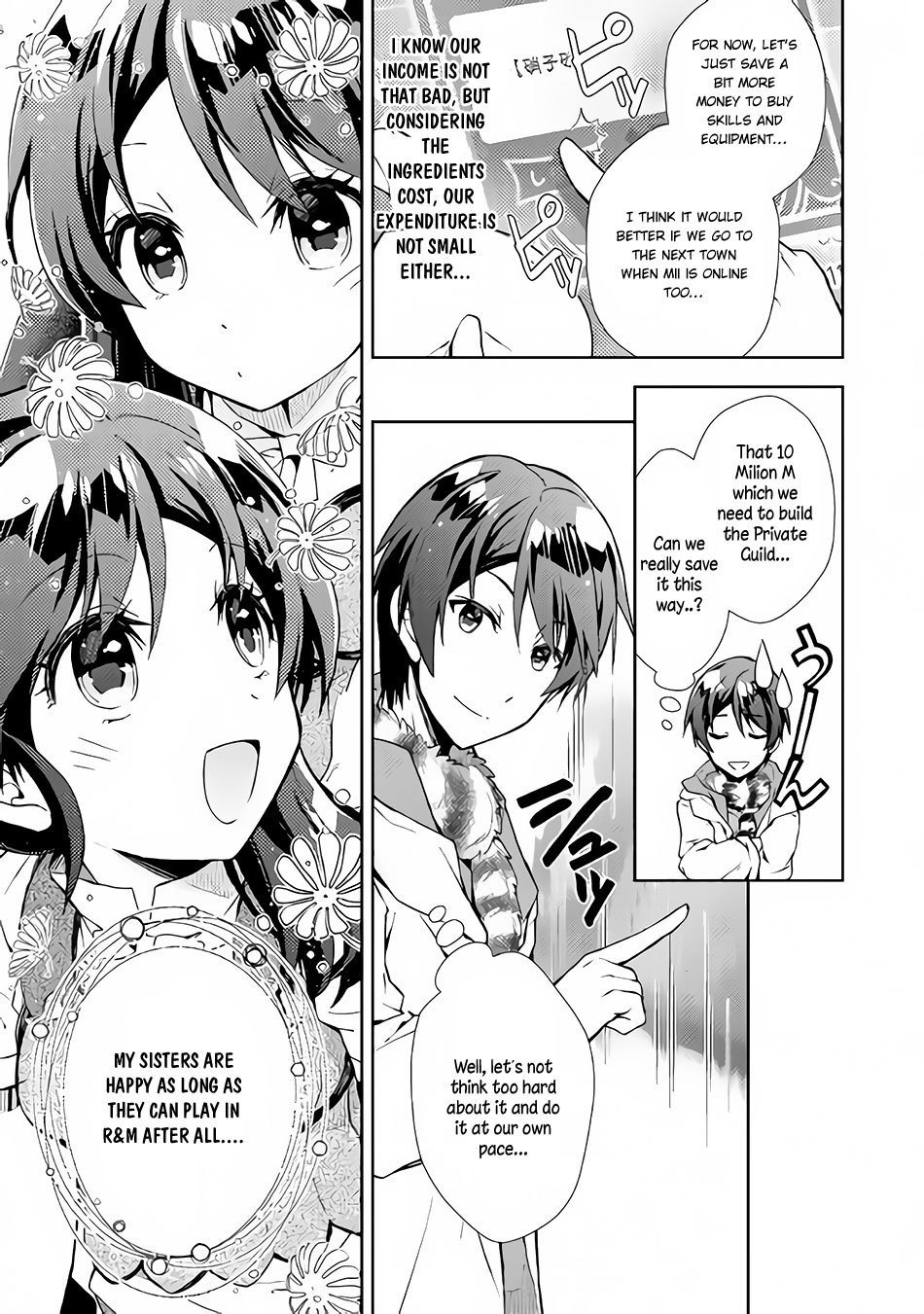 Nonbiri VRMMOki Chapter 20 page 10 - Chapter 20: Let's Think About Our Future Objective!