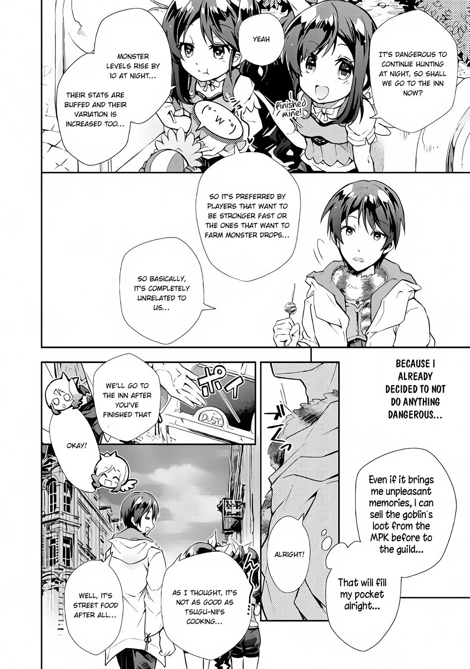 Nonbiri VRMMOki Chapter 20 page 5 - Chapter 20: Let's Think About Our Future Objective!