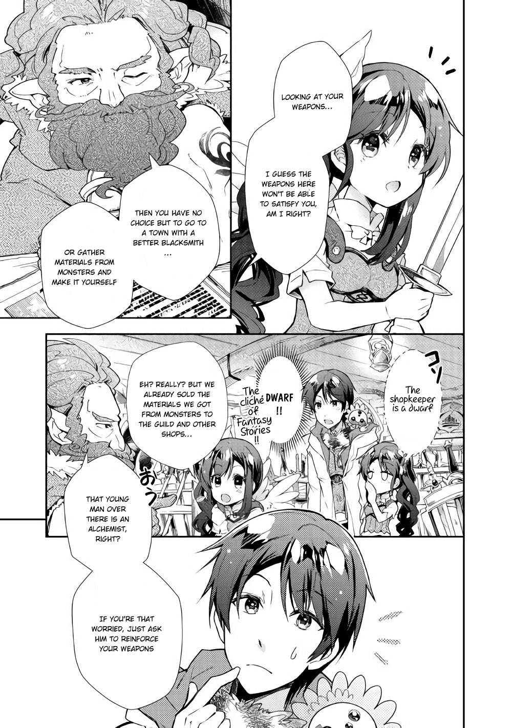 Nonbiri VRMMOki Chapter 26 page 10 - Chapter 26: Let's Welcome Mii-chan's Second Login!