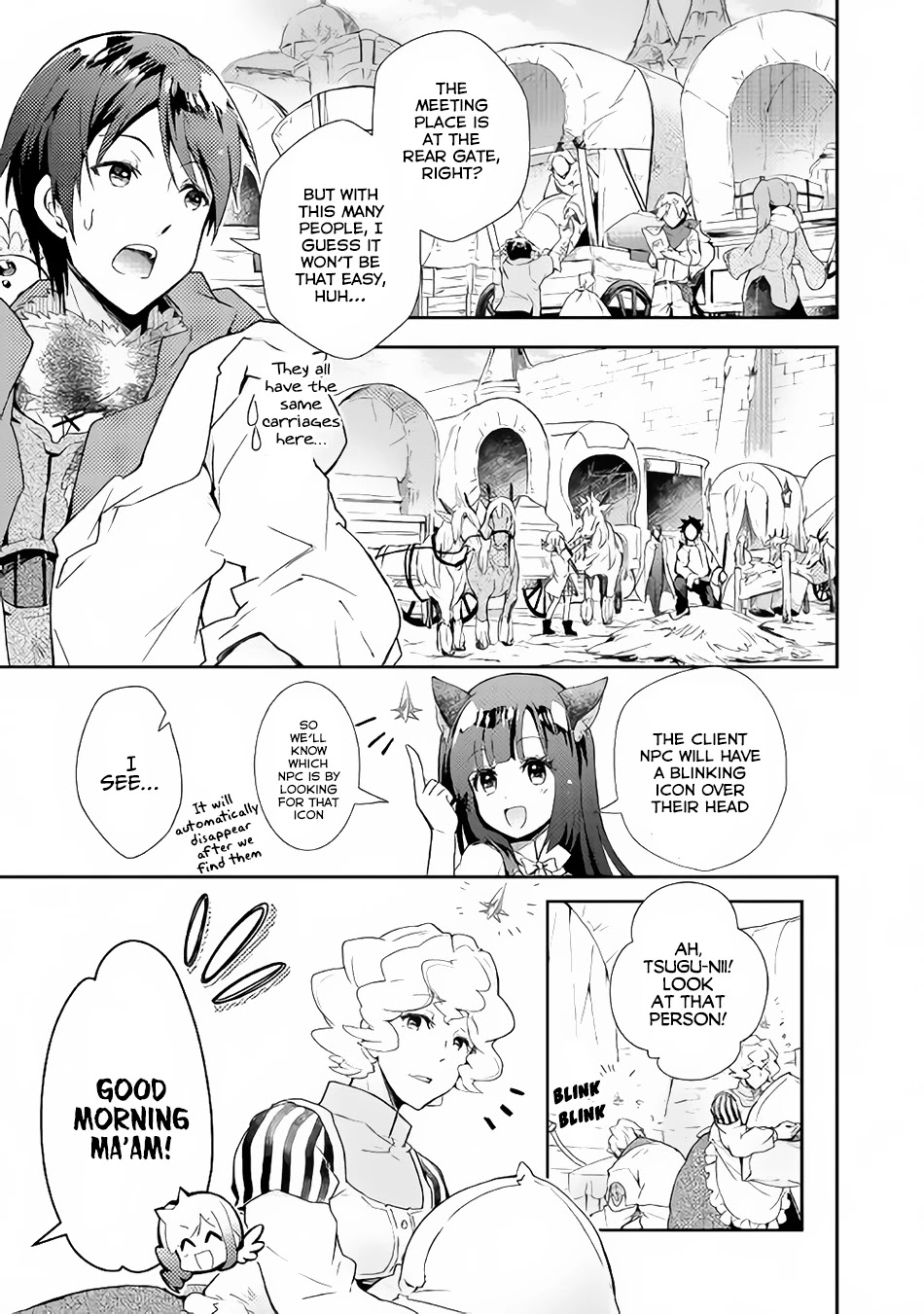 Nonbiri VRMMOki Chapter 27 page 14 - Chapter 27: Let's Depart Towards the Town of Wisdom, Eichi!
