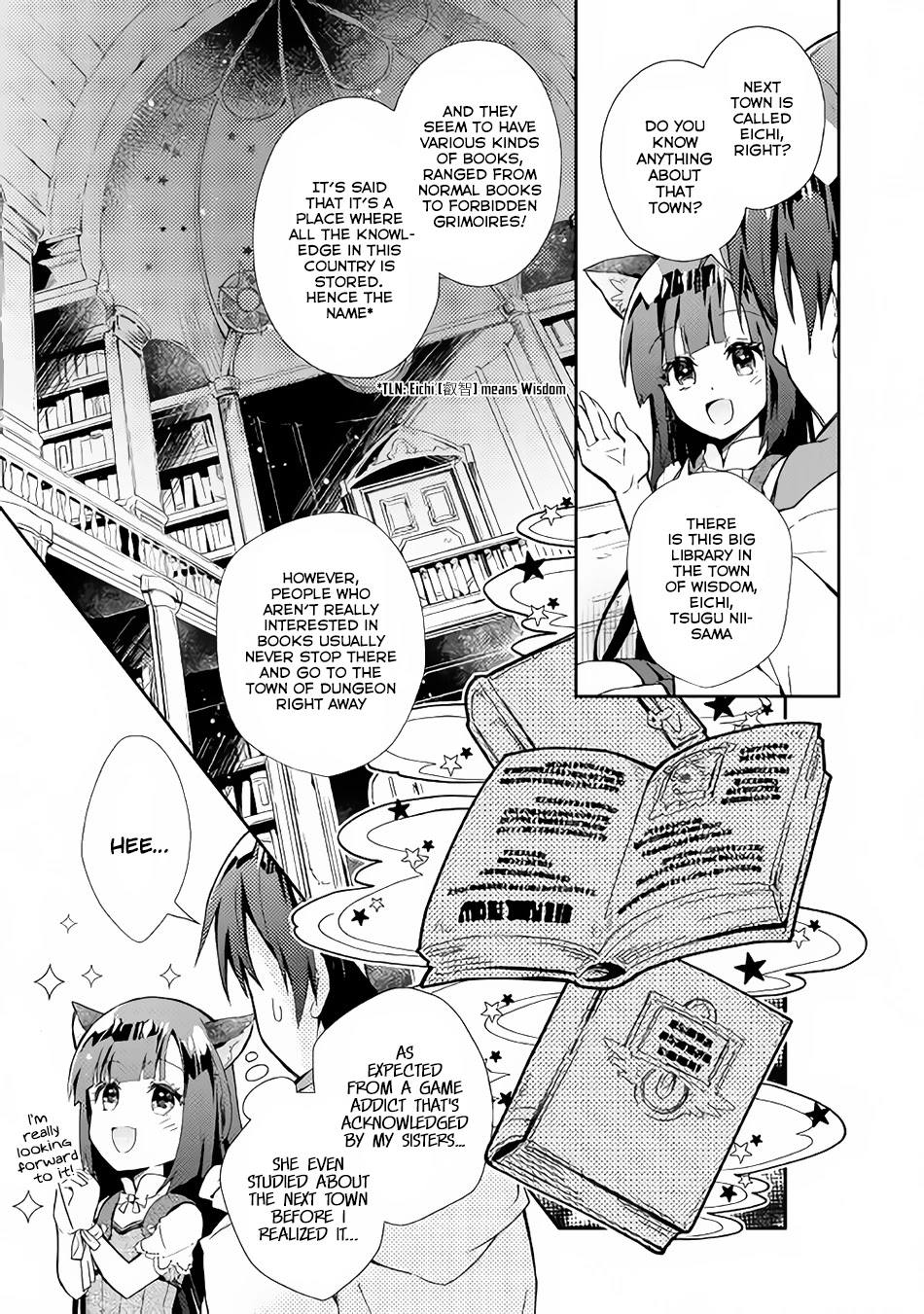 Nonbiri VRMMOki Chapter 27 page 24 - Chapter 27: Let's Depart Towards the Town of Wisdom, Eichi!