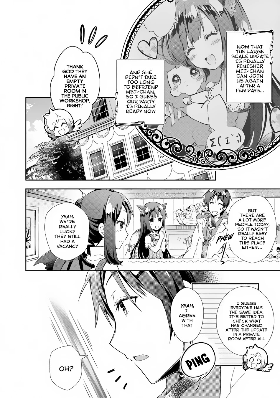 Nonbiri VRMMOki Chapter 27 page 3 - Chapter 27: Let's Depart Towards the Town of Wisdom, Eichi!