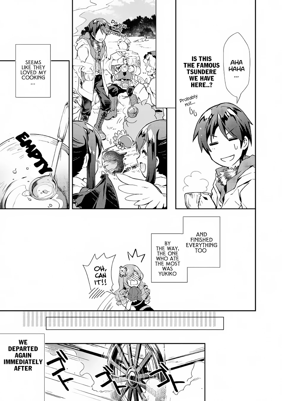 Nonbiri VRMMOki Chapter 28 page 10 - Chapter 28: Let's Go To The Next Town While Doing Bodyguard Job!