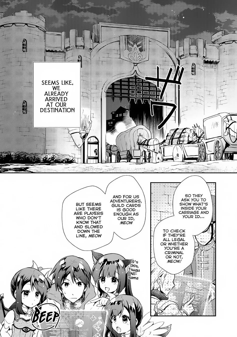 Nonbiri VRMMOki Chapter 28 page 12 - Chapter 28: Let's Go To The Next Town While Doing Bodyguard Job!