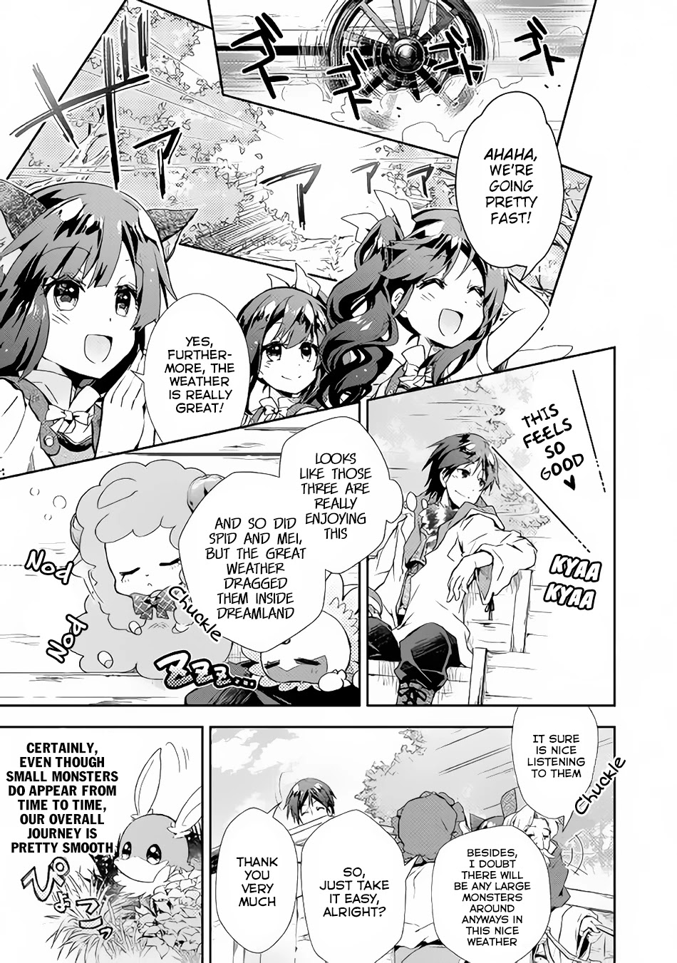 Nonbiri VRMMOki Chapter 28 page 4 - Chapter 28: Let's Go To The Next Town While Doing Bodyguard Job!