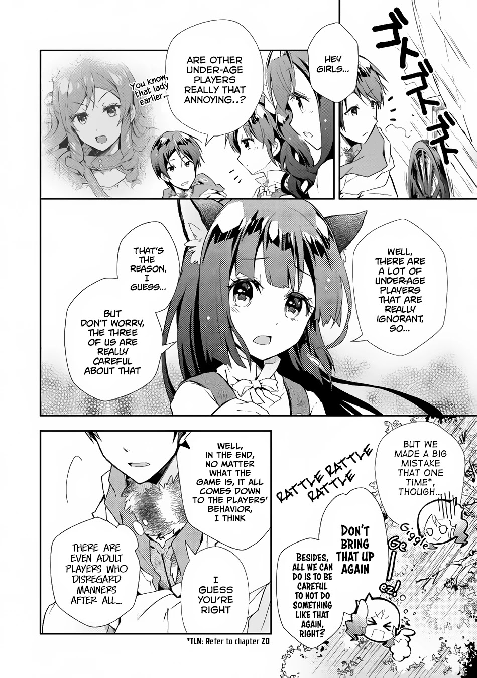 Nonbiri VRMMOki Chapter 28 page 5 - Chapter 28: Let's Go To The Next Town While Doing Bodyguard Job!