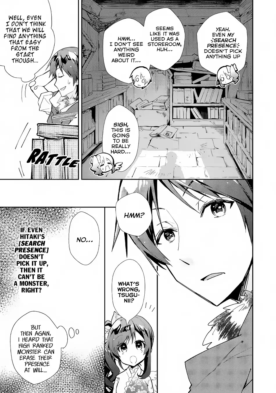 Nonbiri VRMMOki Chapter 31 page 10 - Chapter 31: Let's Explore the Library's Basement (First Part)